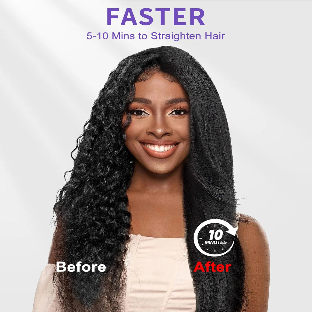 SteamSilk Pro™ Steam Hair Straightening Brush