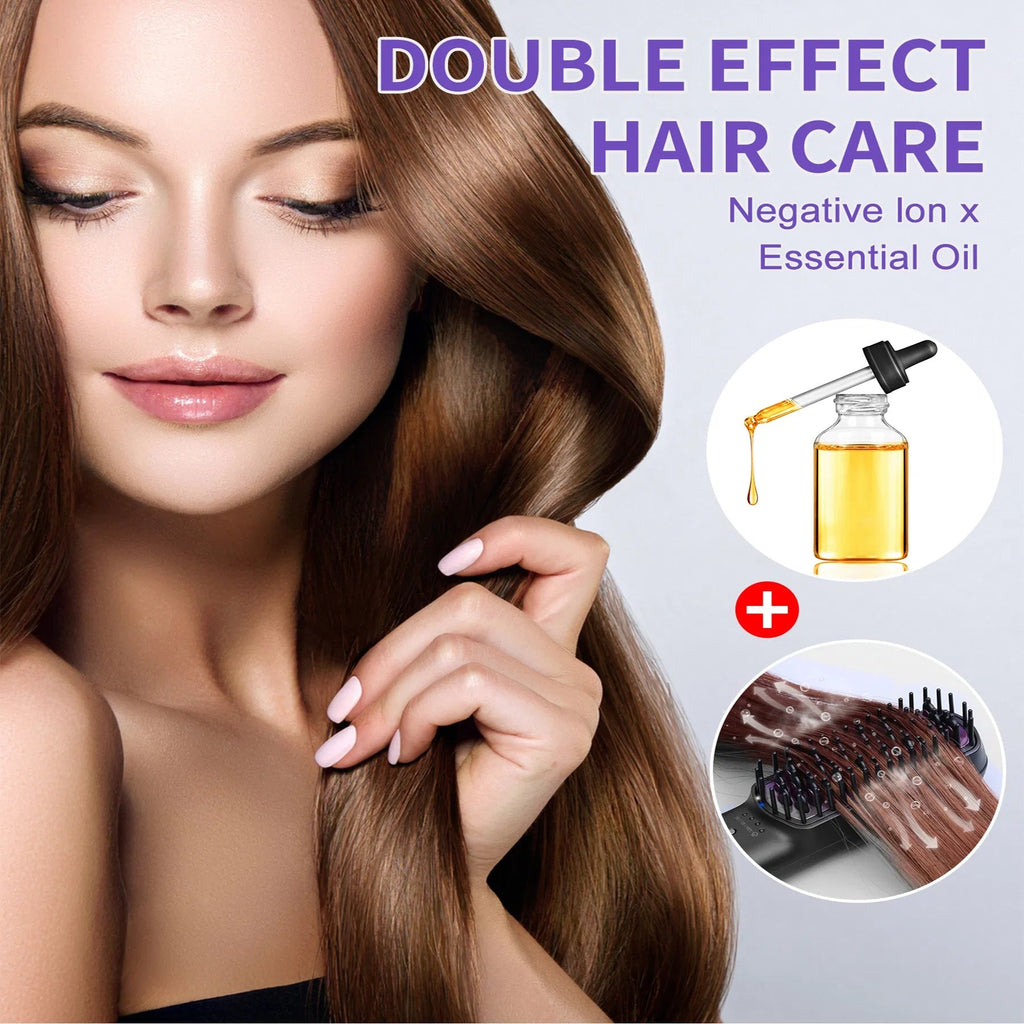 SteamSilk Pro™ Steam Hair Straightening Brush
