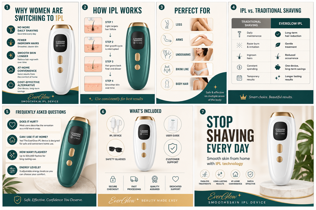 EverGlow SmoothSkin IPL Device