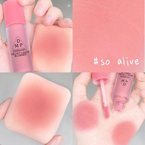 Liquid Blush Velvet Matte Cheek Tint — 3 Shades (Vienna Rose · Like That · So Alive)